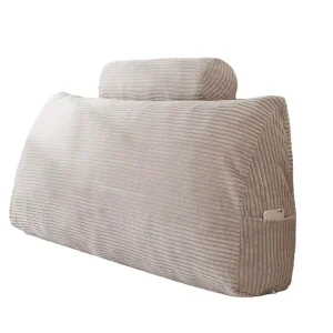 Wedge Headboard Bed Rest Reading Pillow Backrest Positioning Support Bolster Bed Removable Cover Cushion for All Seasons