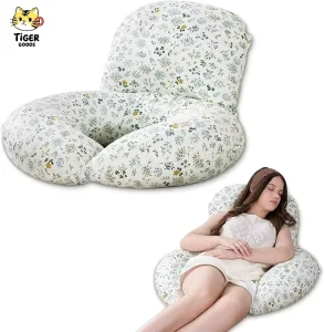 Wedge Pillow Set for Sleeping and After Surgery Use for Acid Reflux Reading and Relaxing Headboard Pillow for Sitting in Bed