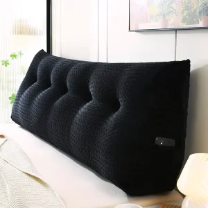 Wedge Pillows Reading Bed Rest Support Body Wedge Sleeping Pillow Headboard Pillow Triangle Cushion