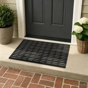 Weidan Thick Non Slip Square PVC Carpet Rug Mats Scraper Surface Durable for Outdoor Indoor
