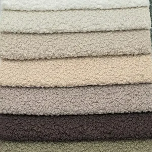 Wejoy European Ins Style Flexible Wear Resistant Cloud Loop Yarn Chenille Fabrics for Home Decor