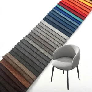 Wejoy Factory 230g Polyester Faux Linen Fabric for Sofa Chair Upholstery