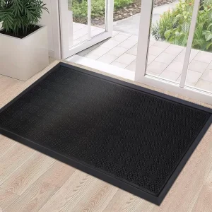Welcome Mats for Entryway Dirt Resist Welcome Door Mats Outdoor Non Slip Backing Entry Mat
