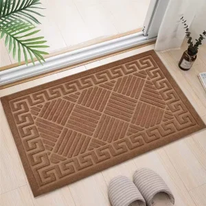 Welcome Waterproof Floor Rugs Anti slip Rubber Backing Door Mat Indoor and Outdoor Custom Rug Welcome Mat