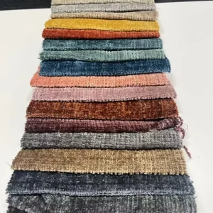 Western Popular Custom 100% Polyester Linen Fabric Breathable Upholstery for Home Textiles Sofa Decorative Accessory