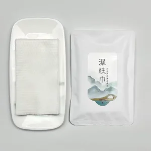 Wet Tissue Custom Pure Cotton Thickened Disposable Wet Wipes for Commercial Use for Hotels Restaurants Custom Logo