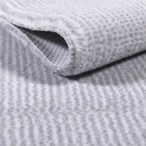 White Base Grey Dot Roller Brush Flannelette Nylon Filament Custom Woven Paint Brush Cloth