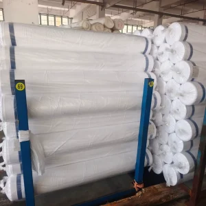 White Bed Sheet Fabric Roll 100% Polyester Microfiber Brushed Fabric Hotel Bedsheet Fabric Lining Fabric
