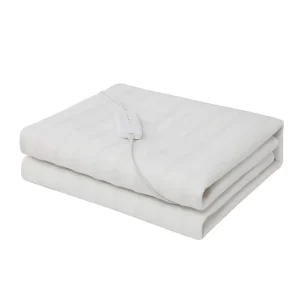 White Color Heated Electric Blanket Manta Electrica Bed Warmer Electric Heated Under Blanket Heated Mattress Cover Heater