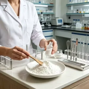White Cosmetic Powder Cosmetic Raw Materials