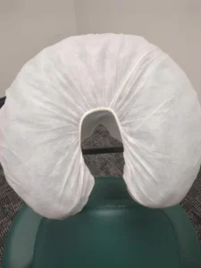White Disposable Non Woven Pillowcases Dustproof Pillow Protectors for Medical Use and Travel
