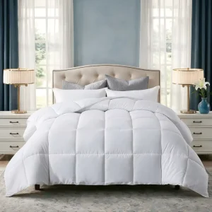 White Duvet Inner Comforter Set Polyester Duvet Queen King Insert for Home Hotel