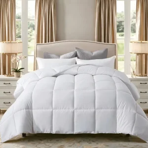 White Duvet Inner Microfiber Comforter Set Hotel Polyester Duvet Queen King Insert for Home Hotel