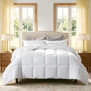 White Duvet Inner Microfiber Comforter Set Polyester Duvet Queen King Insert for Home Hotel