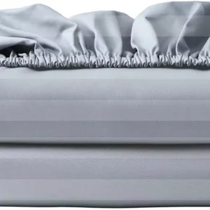 White Fitted Sheet 100% Egyptian Cotton 600 Thread Count Hotel Quality Soft Elastic Sateen Weave Bed Sheet Home Use