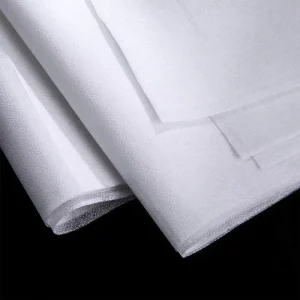 White PP Non Woven Interfacing Fabric Lightweight Polypropylene Non Woven Fabric Breathable Fusible Spun Bonded Nonwoven Fabric
