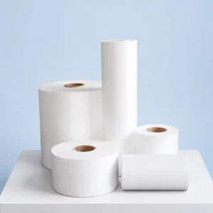 White PP Nonwoven Fabric 14gsm 205 346mm Nonwoven Fabric Roll SSS Spunbond Nonwoven Fabric