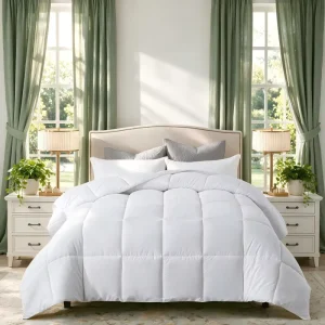 White Polyester Duvet Inner Microfiber Comforter Set Duvet Queen King Insert for Home Hotel