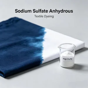 White Powder Anhydrous Sodium Sulphate Exporter Dyeing Auxiliary Chemical