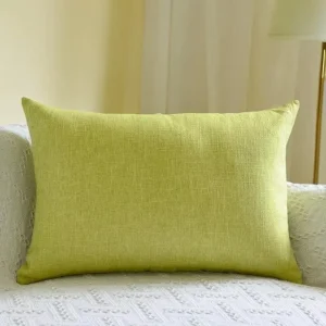 White Snowflake Cotton Reading Pillow Cover High Thread Count Decorative Soft Sofa Bed Pillowcases for Home Decoration