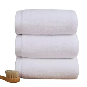 White Terry Hotel 100% Cotton Bath Towel