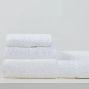 White Towels Hand Towel Skin-friendly 100% Cotton