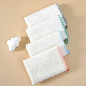 White Towels Tea Kitchen Towel Set for the Kitchen 50*90 with Custom Premium Linen Kitchen Supplies Knitted Customer Logo