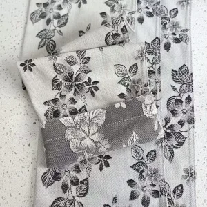 White Woven Denim Fabric Jeans Soft Jacquard Breathable Stretch for Boys & Girls