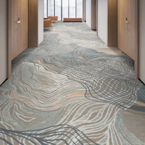 Whole Office Hotel Floor Carpet Roll Cut Pile Nylon Polypropylene Printed Home Use for Hallway