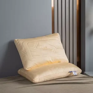 Whole Sale Hotel Home Silk Soft Custom Luxury comfort Sleep Pillows for Adult