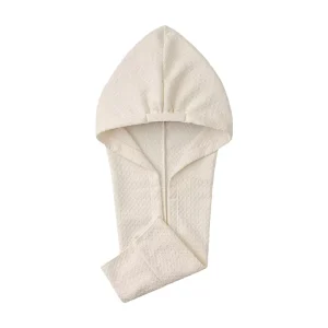 Wide tail Plain Weave Hair Drying Cap Waffle 10A Antibacterial Camellia Water absorbing Quick drying Plus Size Towel Washing
