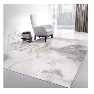 Wilton Designer Modern Cut Pile Non Slip Polypropylene Carpet Area Rugs 9mm Pile Height 320×450 Density Living Room 4 Colors