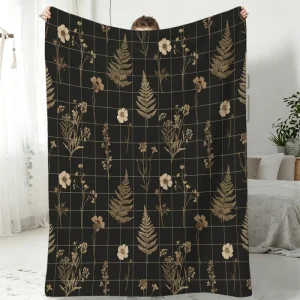 Winter Bedding Custom Printing Flannel Christmas Throw Blanket Soft Warm Christmas Gift Home Textile Washable OEM