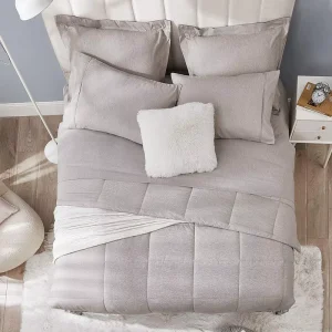 Winter Duvet Inner Polyester Comforter Set Bed Quilt Solid Color for Home