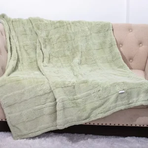 Winter Electric Blanket 110V 220V Custom Full Body Portable Warming Machine Washable Overheat Protection App-Controlled