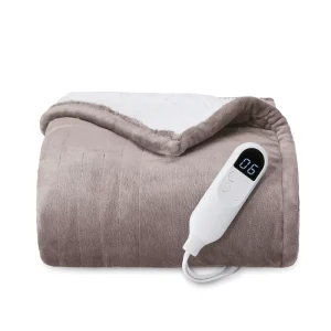 Winter Electric Heated Blanket Washable Polyester Throw Digital Display Heating Wire Element Household Use Remote