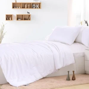 Winter Home Eco Friendly Modern Satin Silk Filling Reversible Duvet Quilted Bedspread Designer Comforter Sets Suede