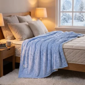 Winter Household Custom Size Washable Safety Certified Warm Electric Blanket Wire Overheat Protection Adjustable
