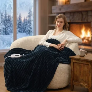 Winter Household Sofa Electric Blanket Washable Flannel with Safety Overheat Protection Constant Temperature Strip