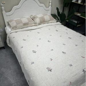 Winter Printed Home Bedding Duvet Cover Comforter Ramie Filling Comforter Embroidered Duvet Cover 200*230cm