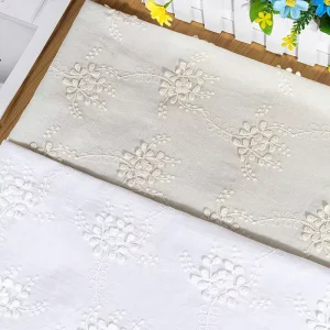 Women’s Wedding Skirts Tops Plain Embroidered 100% Cotton Terry Fabric Breathable PVC Coated Medium Weight