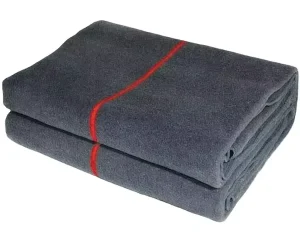 Wool Blend Outdoor Raschel Blanket Quilted Woven Solid Olive Green Heated for Camping