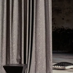 Wool Curtain Fabric Soft Crisp Warm Sound Absorbing Fits Minimalist Vintage Classic Styles