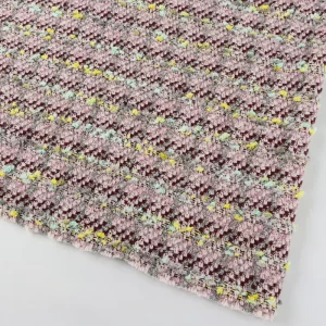Wool Loop Yarn Knitted Texture for Style Abrasion-resistant Fabric Coarse Knitted Woolen for Apparel Coats