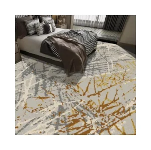 Wool Modern Design Carpet Modern Bedroom Carpet Green Wall to Wall Carpet