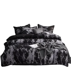Woolen Three Sets Duvet Covers Pillowcases Bedding