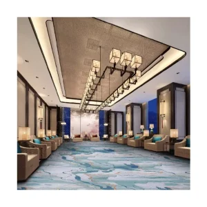 Woven Axminster Fireproof Washable Baby Carpet Wall to Wall for Living Room with Customized Design