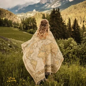 Woven Blanket for Winter Warmth for Sofa Couch Office Nap Travel Lightweight Breathable Home Textile