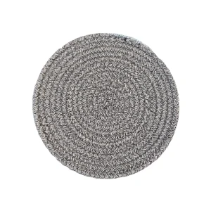 Woven Cotton RopeRound Placemat Handmade Insulation Pads Place Mats for Wedding American Style Dining Table Placemats