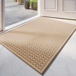 Woven Entrance Door Mat with a Luxurious and High-end Feel Anti-slip and Wear-resistant Carpet and Dirt Resistant Foot Mat
